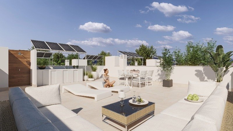 Nieuwbouw villa met privé zwembad en solarium in San Javier