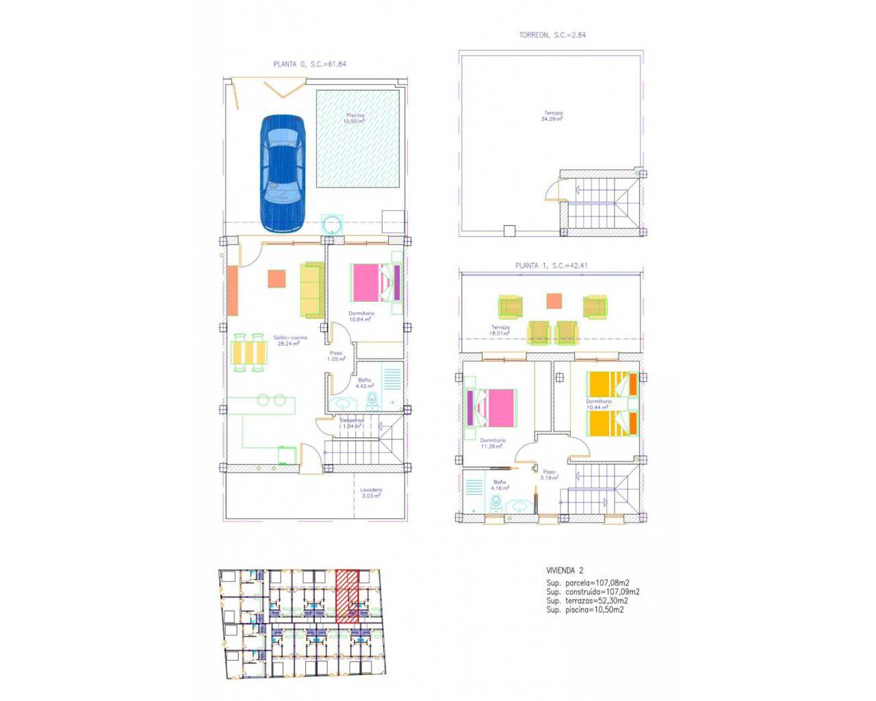 Nuevo chalet residencial con piscina privada en Avileses (Murcia)