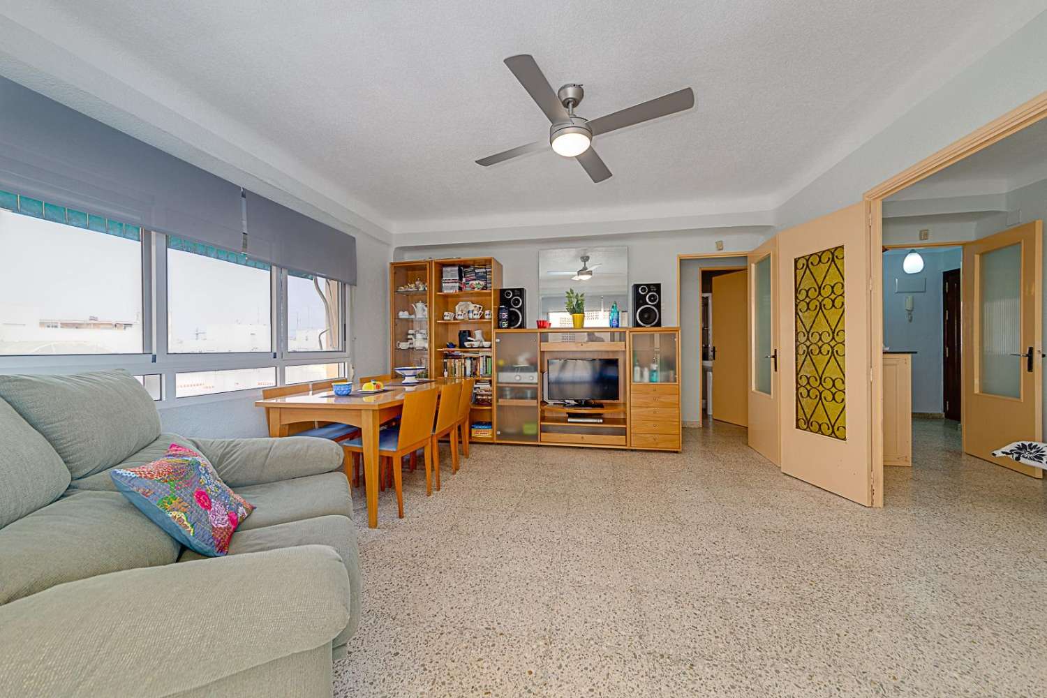 3 slaapkamer appartement met zeezicht in Torrevieja (playa Del Cura)