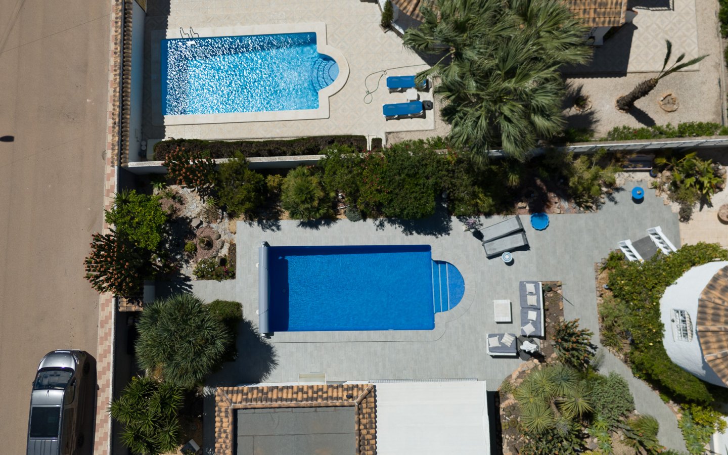 Renovert frittliggende villa med privat basseng i Torrevieja (La Siesta)
