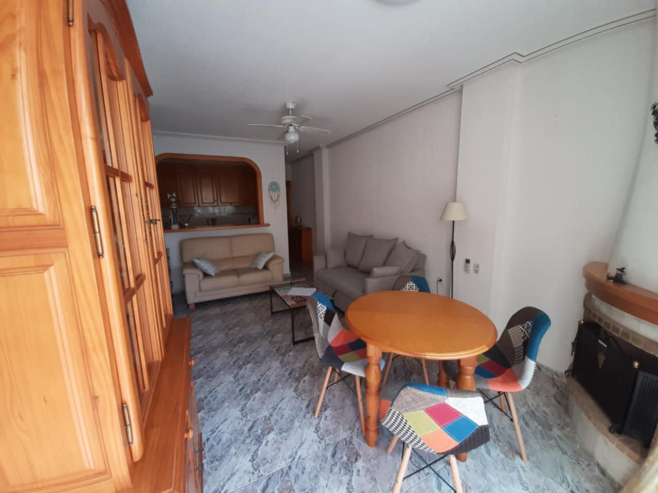 Flott mulighet med turistinformasjon, leilighet med 2 soverom 150 meter fra Playa Del Cura Torrevieja