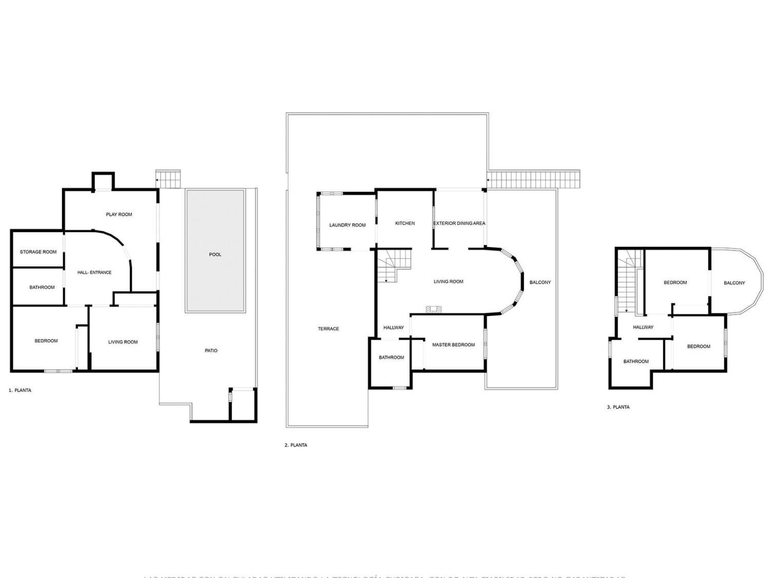 Exclusiva villa independiente de estilo mediterráneo con vistas al mar y piscina privada.