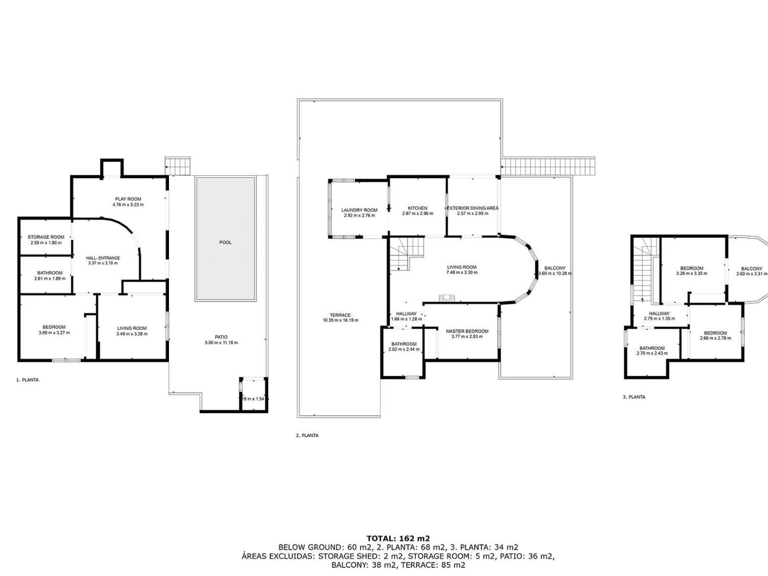 Exclusiva villa independiente de estilo mediterráneo con vistas al mar y piscina privada.