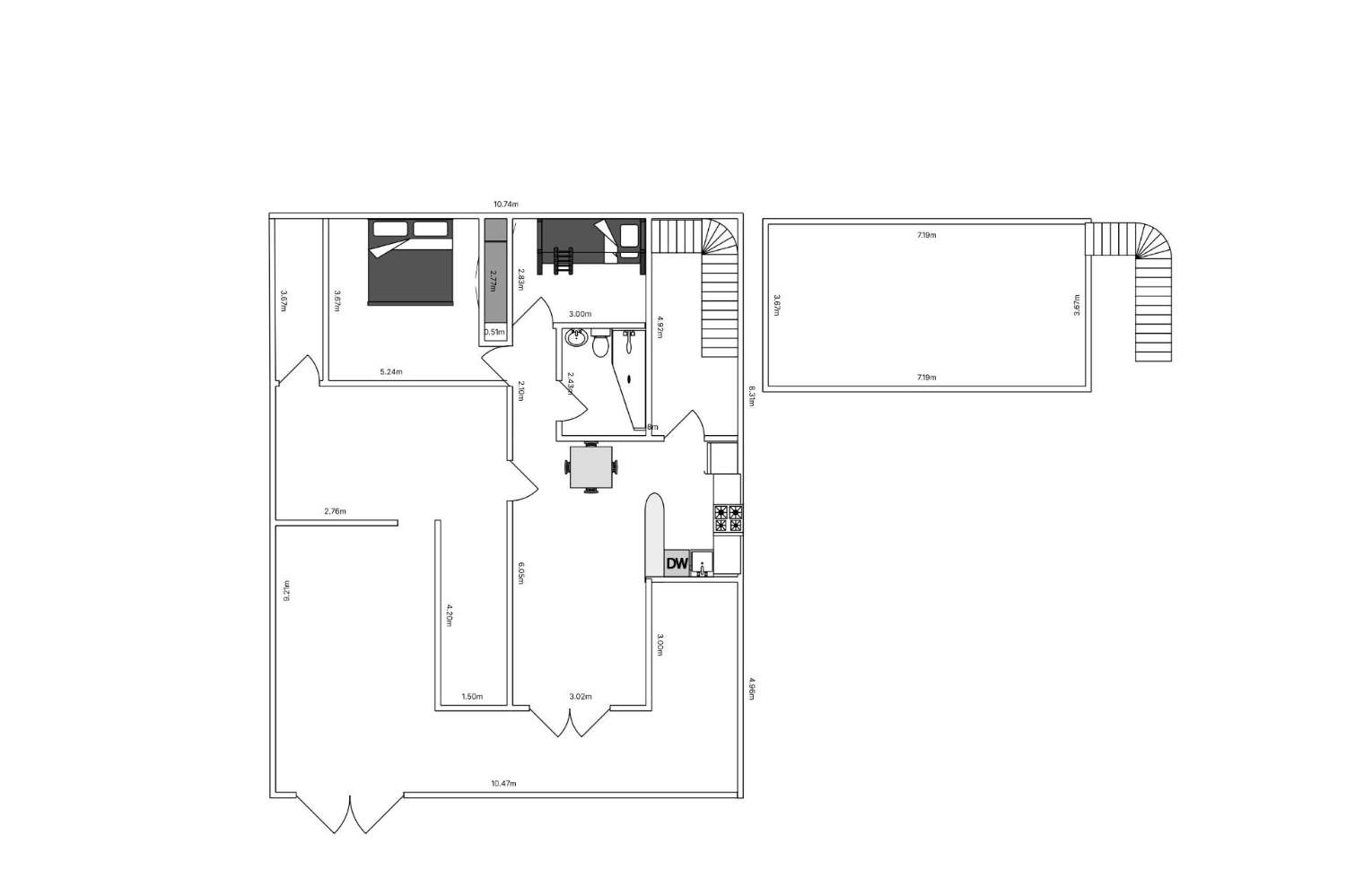 BUNGALOW I STADSOMRÅDET. TORREALMENDROS! TORREVIEJA