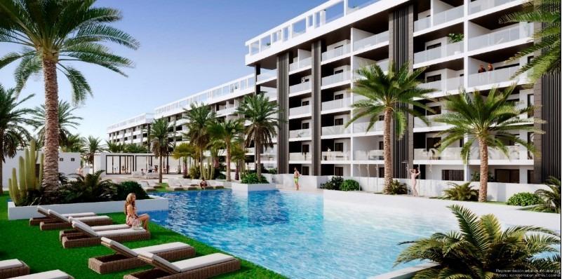 Apartments mit Meerblick in La Mata, Torrevieja