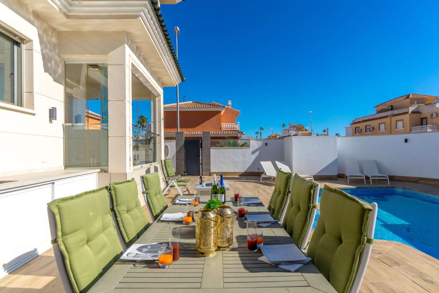 Lo Marabú, Villa Méditerranéenne Moderne avec Grande Parcelle et Piscine Privée ( Ciudad Quesada )