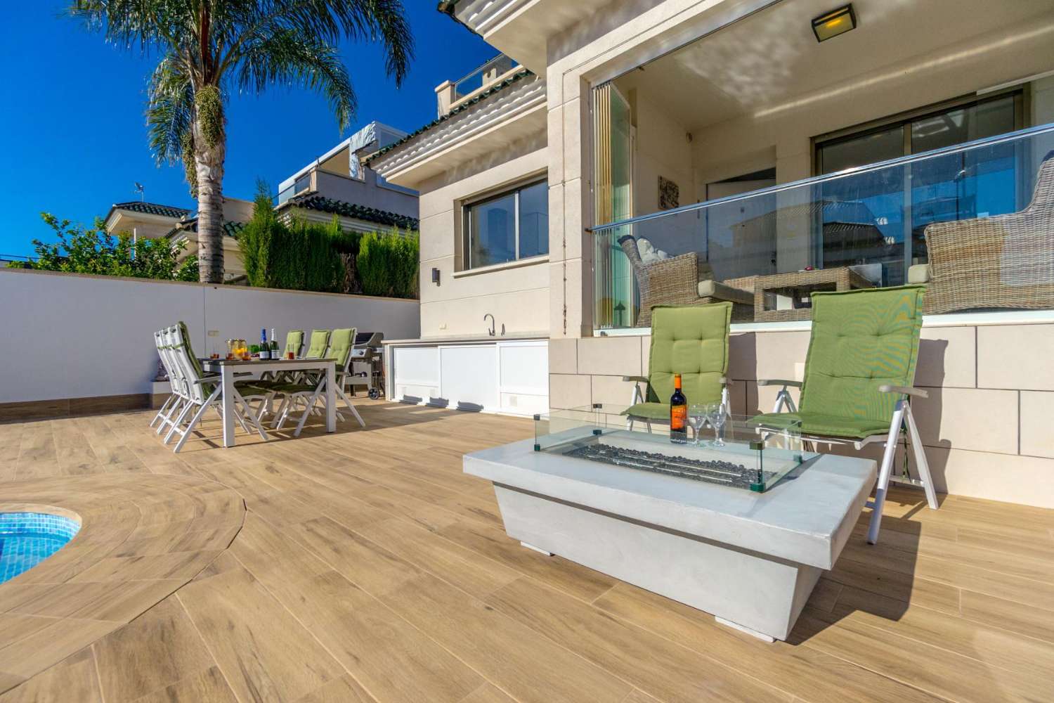 Lo Marabú, Villa Méditerranéenne Moderne avec Grande Parcelle et Piscine Privée ( Ciudad Quesada )