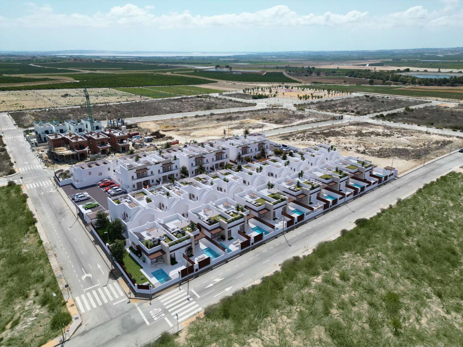 Se vende casa adosada de nueva construcción en Orihuela, Vistabella Golf.