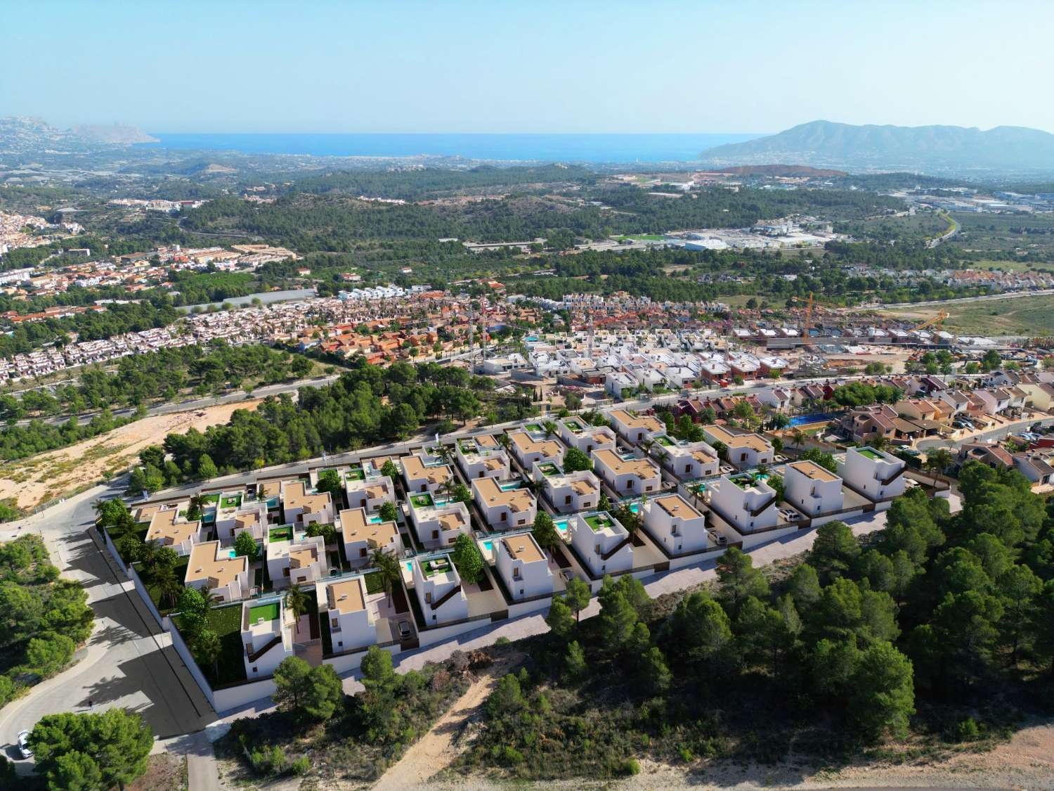 Villa de lujo en Polop de la Marina Alicante