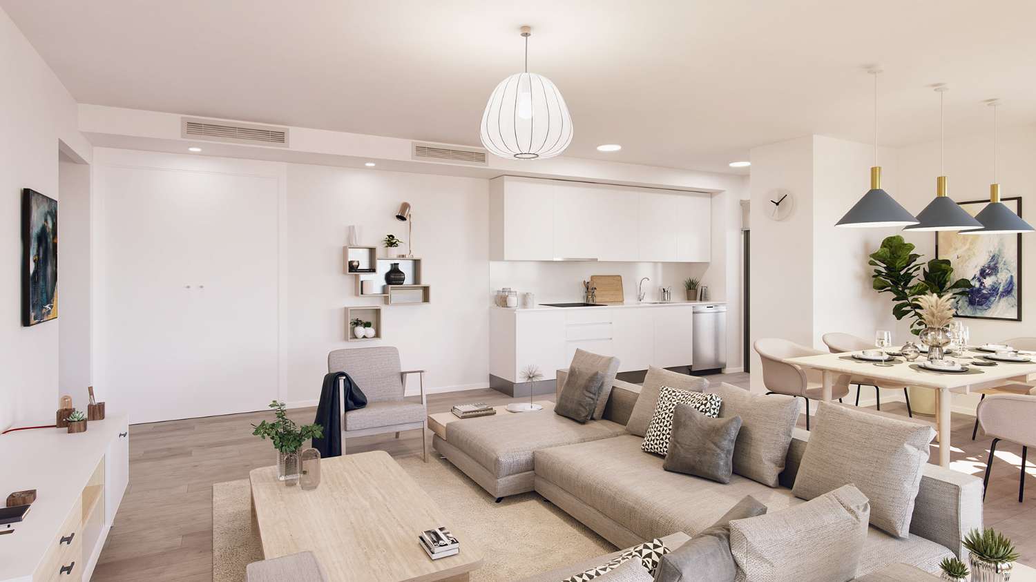 Новий житловий будинок з видом на море в Аліканте