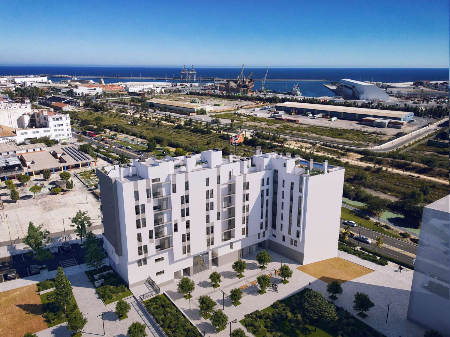 Новий житловий будинок з видом на море в Аліканте