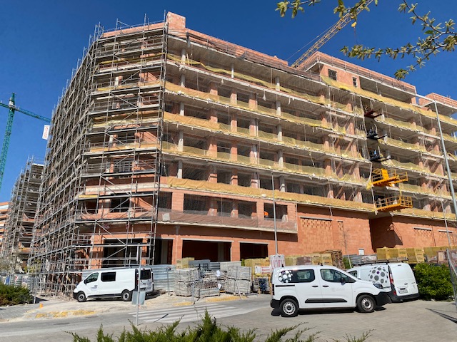 Новий житловий будинок з видом на море в Аліканте