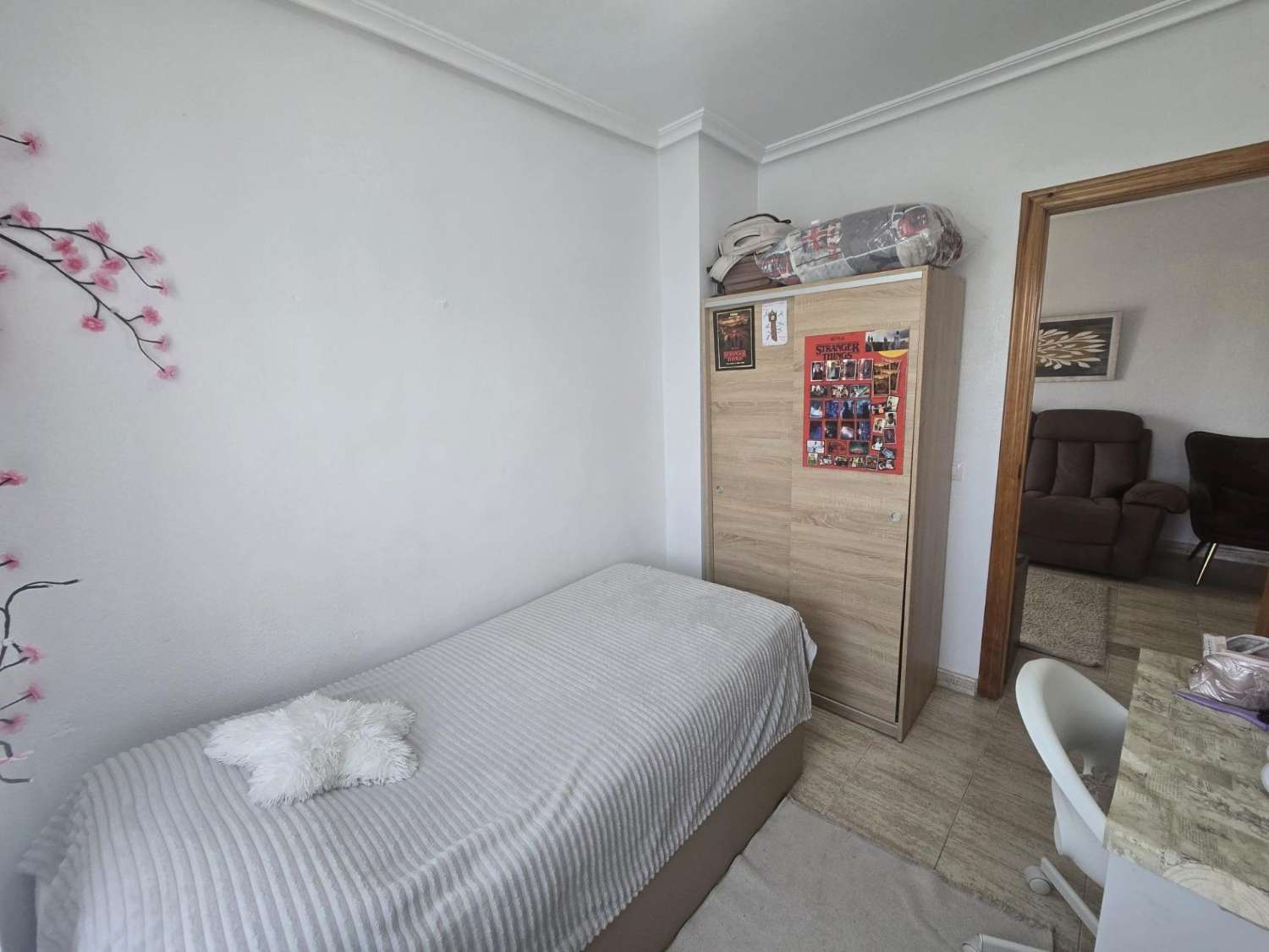 Apartamento espacioso, 3 dormitorios, 1 cuarto de baño, a unos 10 min. a pie de las playas del Cura y de Los Locos