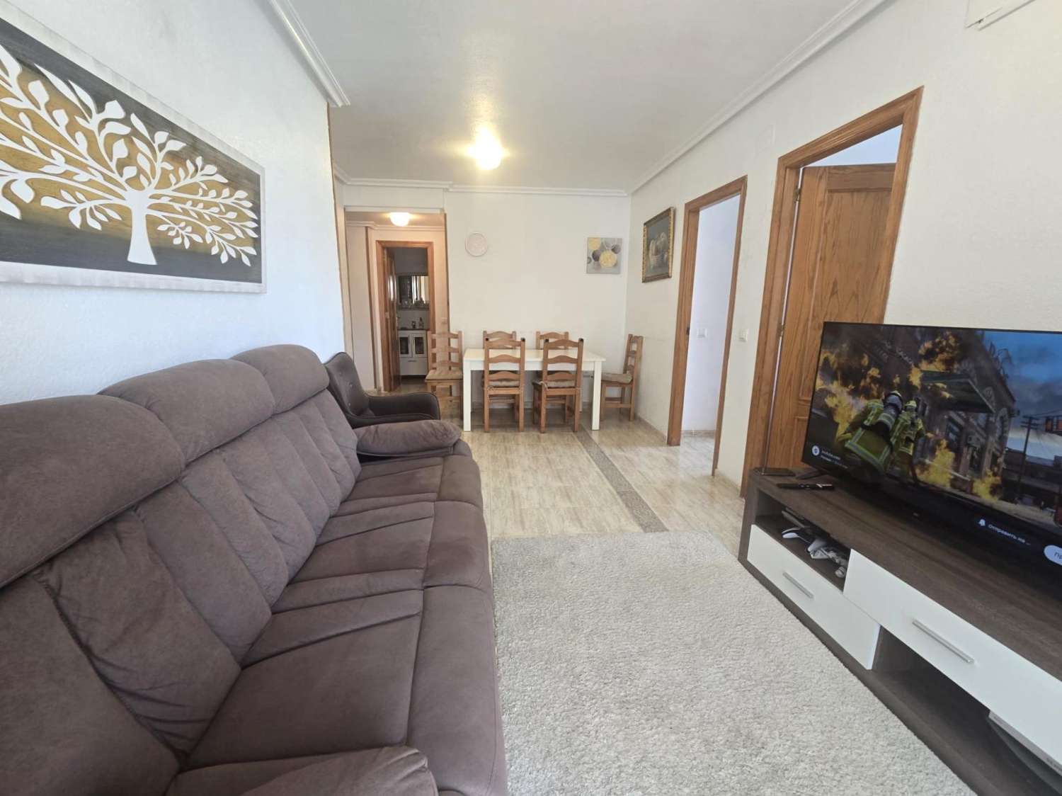 Apartamento espacioso, 3 dormitorios, 1 cuarto de baño, a unos 10 min. a pie de las playas del Cura y de Los Locos